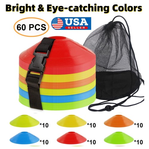 60pcs soccer disc - 60pcs,